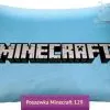 Minecraft duża poszewka 70x80 cm błękitna