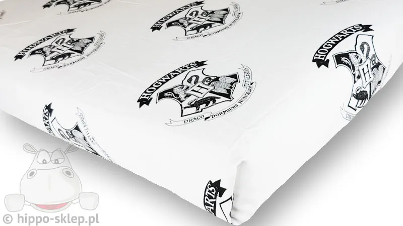 Prześcieradło z herbem Hogwartu - Harry Potter 150x210