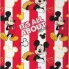 Prześcieradło Myszka Mickey 90x200, czerwone