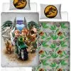 Dwustronna pościel Park Jurajski Lego Dinozaury Jurassic World