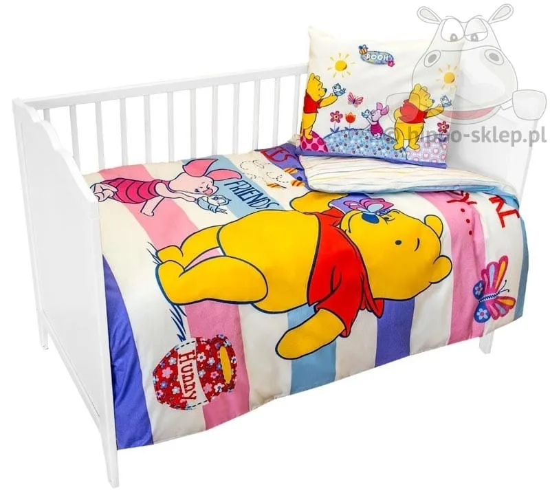 Mała pościel Kubuś Puchatek 80x120 i 90x120