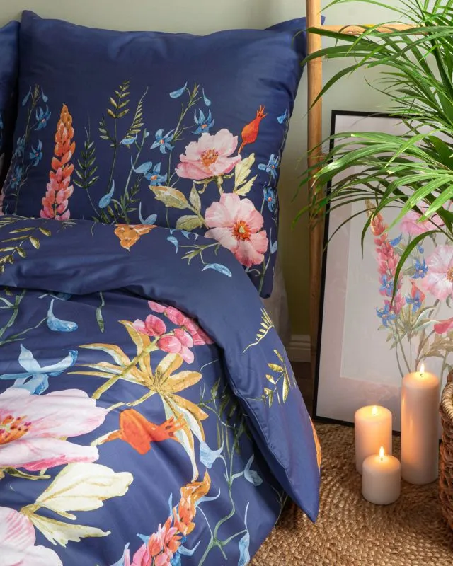 Pościel bawełna satynowa polne kwiaty 220x200