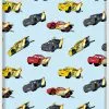 Prześcieradło Disney Cars 3 z gumką 90x200, niebieskie