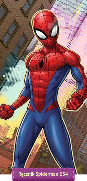 Ręcznik dla dzieci Spider-man 034 Marvel 5907750553877 Faro