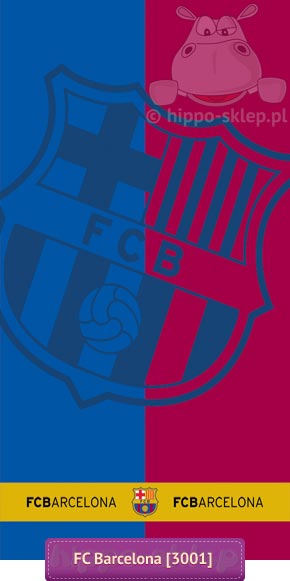 Ręcznik Piłkarski FC Barcelona FCB 3001 Carbotex 5907629307808