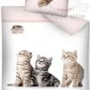 Pościel dziecięca z kotami 2278A Detexpol 5901685614535