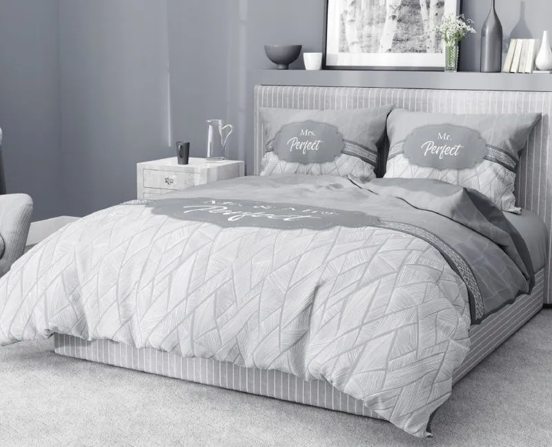 Pościel perfekcyjna Pani i Pan 200x220 cm (Mr & Mrs perfect)