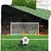 Świecący komplet pościeli z boiskiem sportowym i piłką 140x180