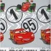Prześcieradło Samochody Disney Cars 90x200, czerwono - szare
