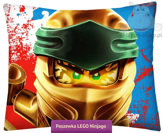 Duża poszewka Lego Ninjago 70x80, 50x80, dla chłopca