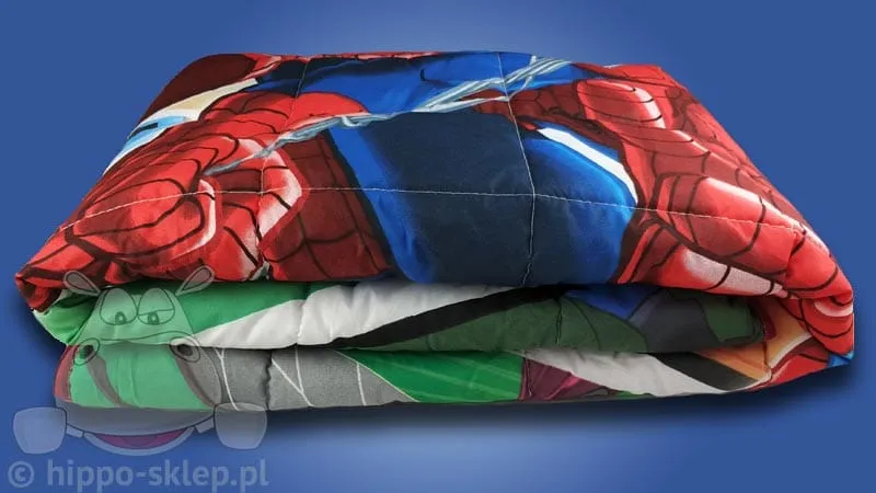 Narzuta dla chłopca z postacią Spider-mana
