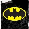Narzuta Batman czarna 140x195