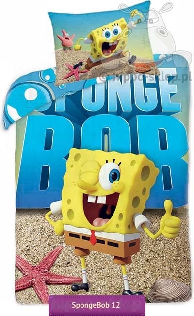 Pościel dziecięca Sponge Bob SBM 0012 Character World 0700371042349