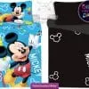 Pościel świecąca w ciemności z Myszką Mickey 140x200 i 135x200, niebieska