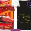Pościel świecąca w ciemności z Zygzakiem McQueenem 140x200, 135x100 lub 140x180, czerwona