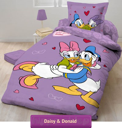Pościel Disney Donald i Daisy 140x200 Jerry Fabrics