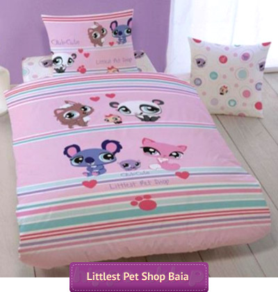 Pościel Littlest Pet Shop Baia 160x200 lub 150x200
