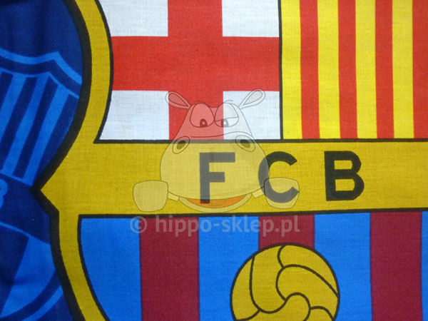 Pościel piłkarska FC Barcelona FCB 3002 Carbotex