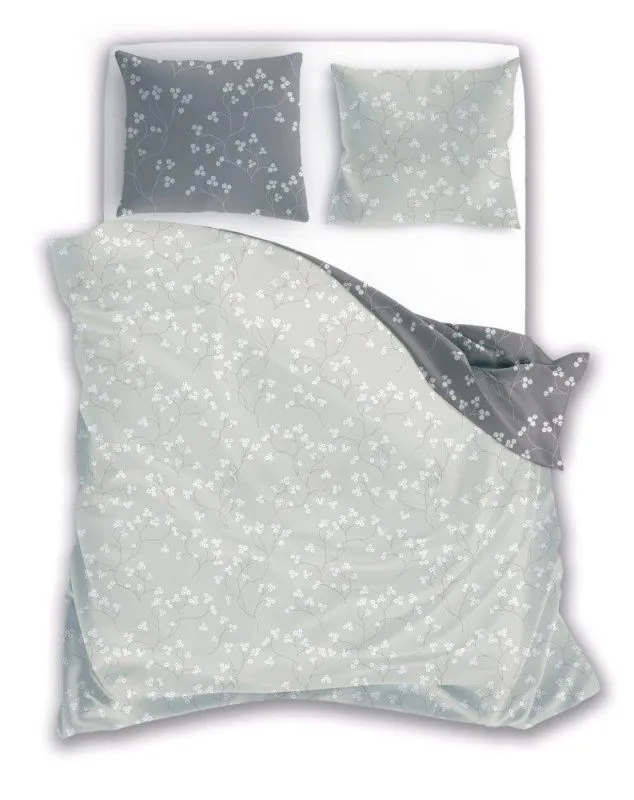 Komplet pościeli z motywem kwitnącego krzewu 140x200 lub 160x200