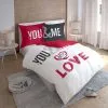 Romantyczna pościel You & Me Love 160x200 lub 180x200