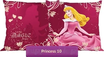 Poszewka dwustronna Śpiąca Królewna, 40x40 cm