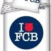 Klubowa pościel piłkarska FC Barcelona I love FCB 3007