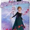 Pościel Anna i Elsa Kraina Lodu Disney 140x200 150x200 lub 160x200, niebiesko-fioletowa