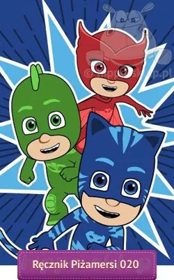 Pidźamersi mały dziecięcy ręcznik do rąk 40x60 cm, niebieski