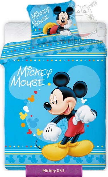 Mała pościel dziecięca Myszka Mickey 033 Disney Faro 5907750546213