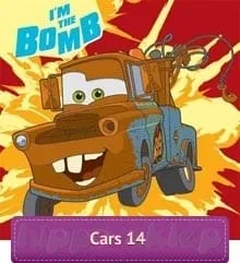 Mini ręcznik dziecięcy Auta Cars Złomek 14 Faro