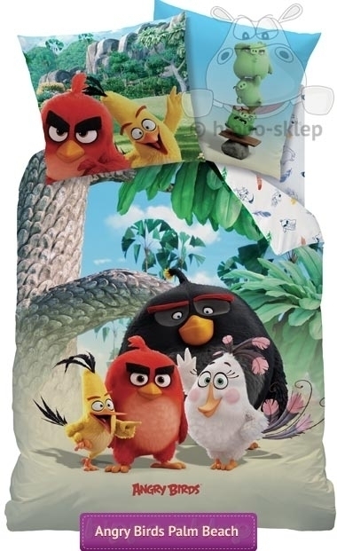 Pościel Angry Birds Palm Beach 44060 CTI 3272760440601