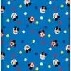 Prześcieradło Mickey Mouse z gumką, 90x200 niebieskie