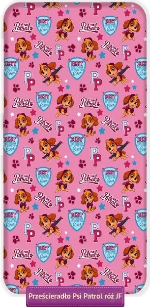 Prześcieradło Psi Patrol 2210101 Jerry Fabrics 5710756029785