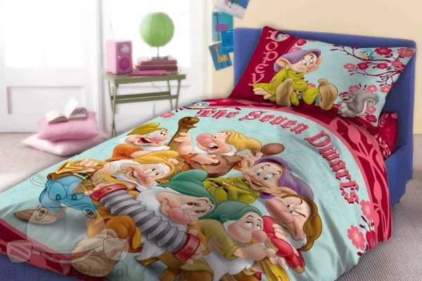 Pościel z Siedmioma Krasnoludkami 150x200 i 160x200