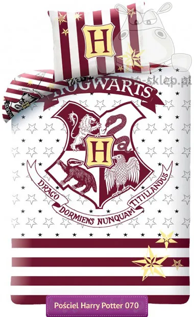 Pościel Harry Potter w pasy 135x200 i 140x200