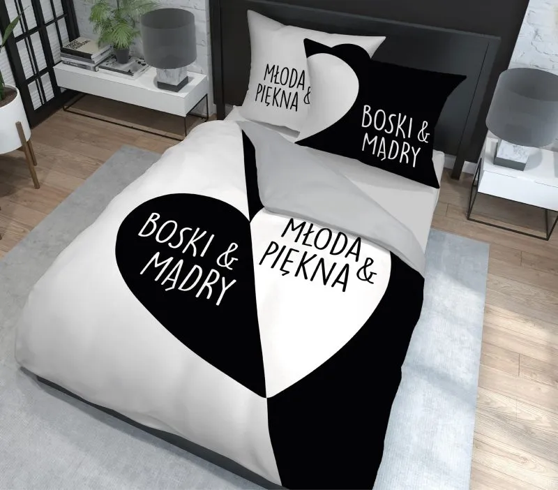 Pościel piękna i młoda boski i mądry 200x220