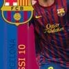 Piłkarski ręcznik Lionel Messi FCB 1006 FC Barcelona Carbotex