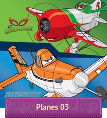Mini ręcznik dla dzieci Samoloty PL 03 Disney Detexpol