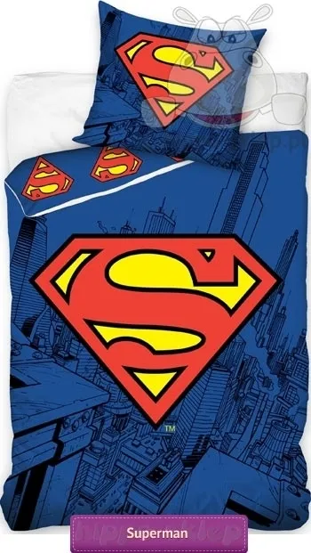 Pościel dla dzieci Superman SUP 8001 Carbotex 5902022948207