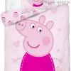 Pościel Świnka Peppa Pig 140x180 i 120x160, różowa