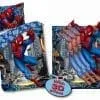 Pościel 3D Spider-man 140x200 lub 160x200, niebieska