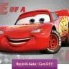 Ręcznik z samochodem Zygzaka McQueena - Disney Cars 3, 70x140, szary