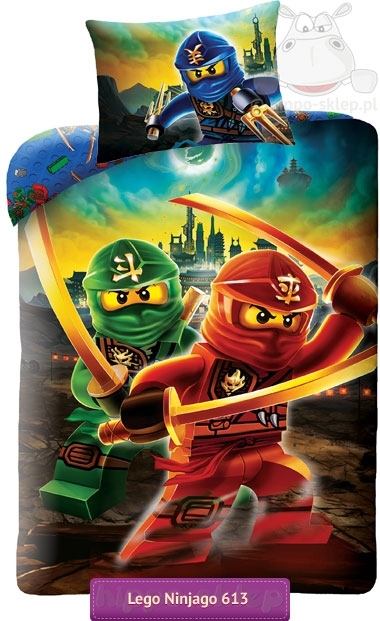Pościel dla dzieci Lego Ninjago LEG-613BL Character World 5902729040617
