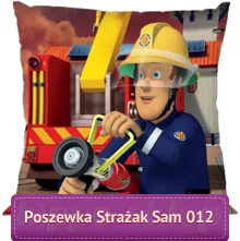 Strażak Sam mała poduszka dekoracyjna 40x40