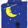 Pościel chłopiec księżyc i gwiazdki Moon 02 140x200 i 160x200