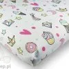 Prześcieradła z motywami dziecięcymi 140x200, białe