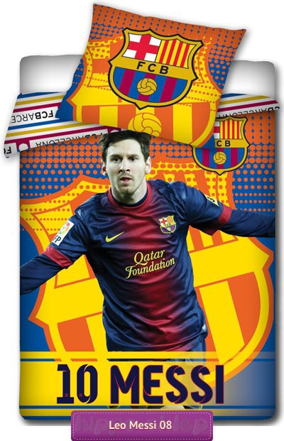 Piłkarska pościel Leo Messi FCB 5008 FC Barcelona Carbotex
