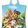 Ponczo plażowe Paw Patrol 115x50 zielone