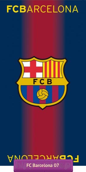 Piłkarski ręcznik FC Barcelona FCB 8230 Jerry Fabrics