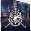 Harry Potter pikowana narzuta na łóżko dla dzieci 140x195, granatowa